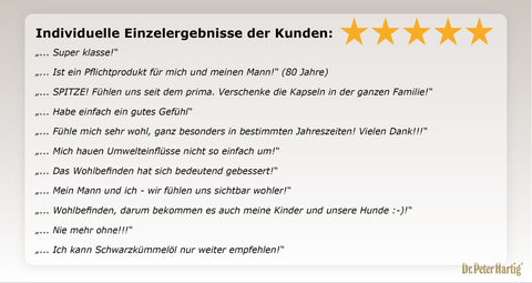 Schwarzkümmelöl Ermäßigte Mehrwertsteuer Dr. Peter Hartig