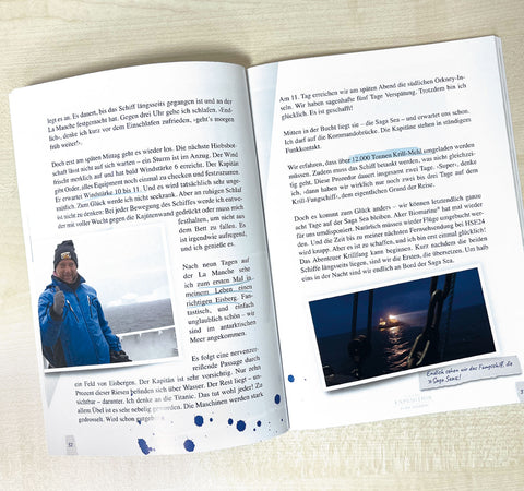 Buch: "Expedition in die Antarktis" Ermäßigte Mehrwertsteuer Dr. Peter Hartig