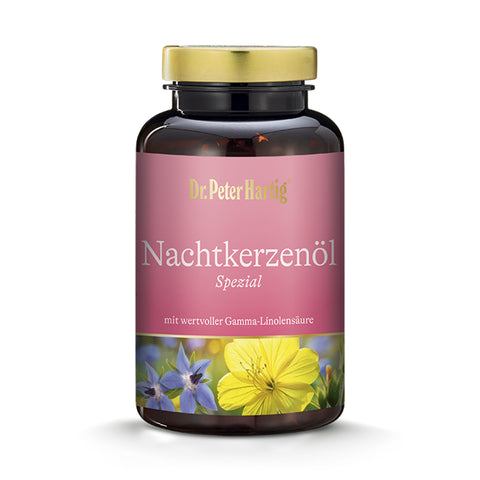 Nachtkerzenöl Kapseln Ermäßigte Mehrwertsteuer Dr. Peter Hartig 200 Kapseln
