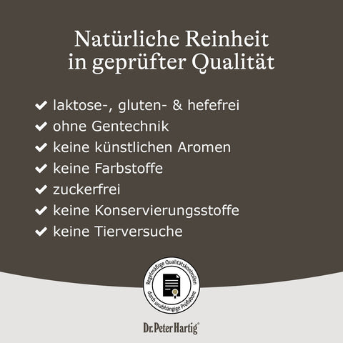 Schwarzkümmelöl Ermäßigte Mehrwertsteuer Dr. Peter Hartig