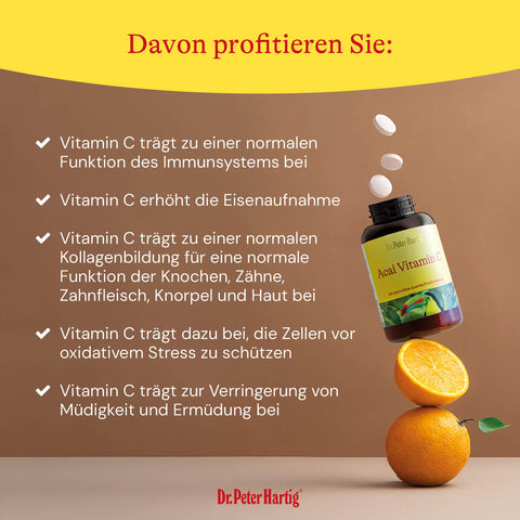 Acai Vitamin C Ermäßigte Mehrwertsteuer Dr. Peter Hartig