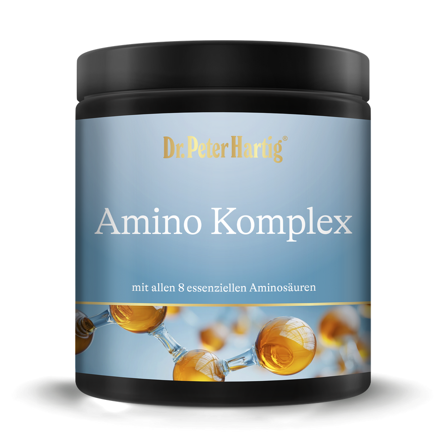Amino Komplex Ermäßigte Mehrwertsteuer Dr. Peter Hartig Mango-Vanille-Geschmack 120 g