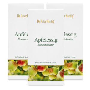 Apfelessig Brausetabletten - 3er Pack