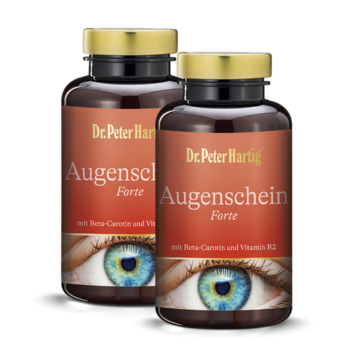 Augenschein Forte Ermäßigte Mehrwertsteuer Dr. Peter Hartig 120 Kapseln Doppelpack