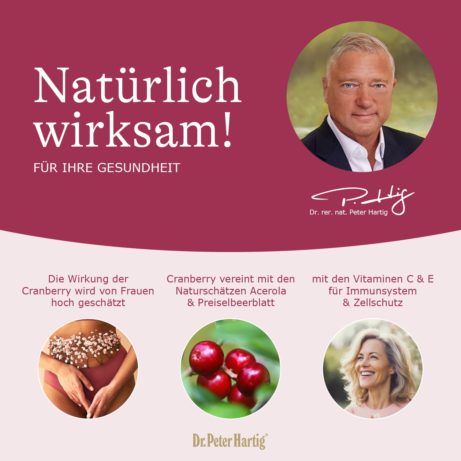 Cranberry Woman Kapseln Ermäßigte Mehrwertsteuer Dr. Peter Hartig