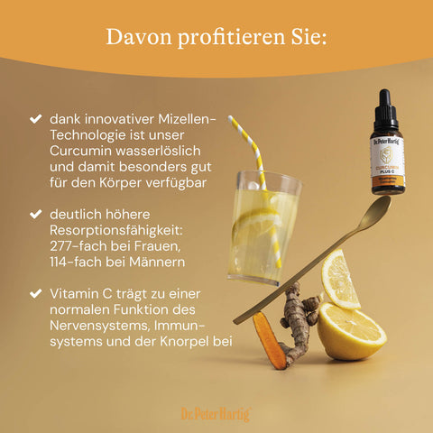 Curcumin Plus C Standard Mehrwertsteuer Dr. Peter Hartig