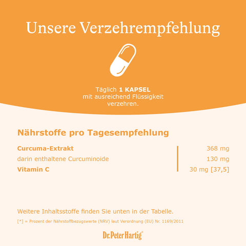 Curcuma Plus C Ermäßigte Mehrwertsteuer Dr. Peter Hartig
