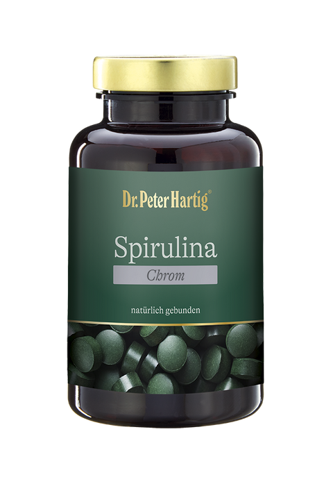 Spirulina Chrom Ermäßigte Mehrwertsteuer Dr. Peter Hartig 550 Presslinge