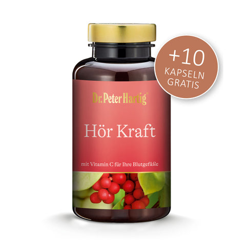 Hör Kraft Ermäßigte Mehrwertsteuer Dr. Peter Hartig 120 + 10 Kapseln