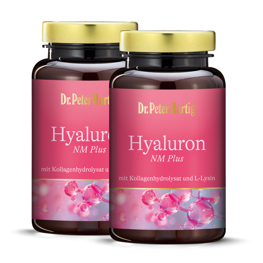 Hyaluron NM Plus Ermäßigte Mehrwertsteuer Dr. Peter Hartig 60 Kapseln Doppelpack