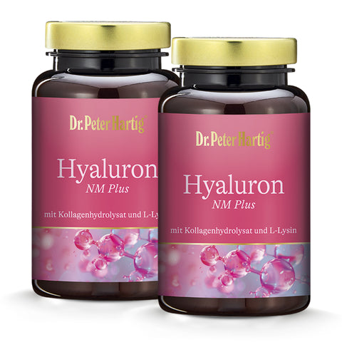Hyaluron NM Plus Ermäßigte Mehrwertsteuer Dr. Peter Hartig 60 Kapseln Doppelpack