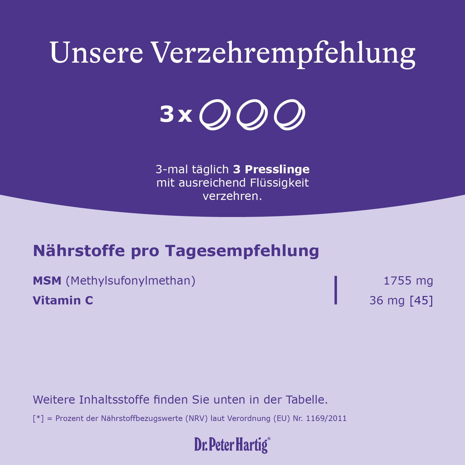 Bewegungsset Ermäßigte Mehrwertsteuer Dr. Peter Hartig
