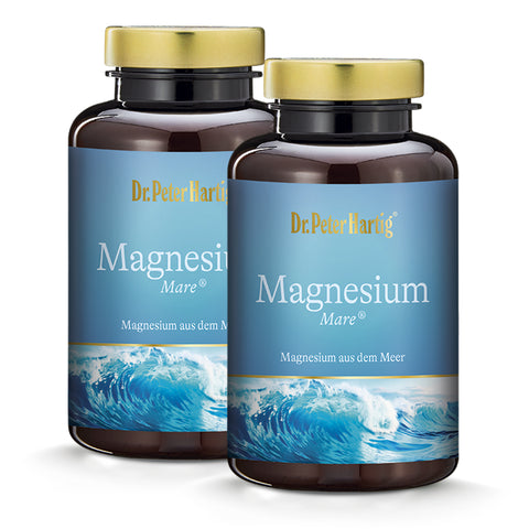 Magnesium Mare® Ermäßigte Mehrwertsteuer Dr. Peter Hartig 180 Kapseln Doppelpack