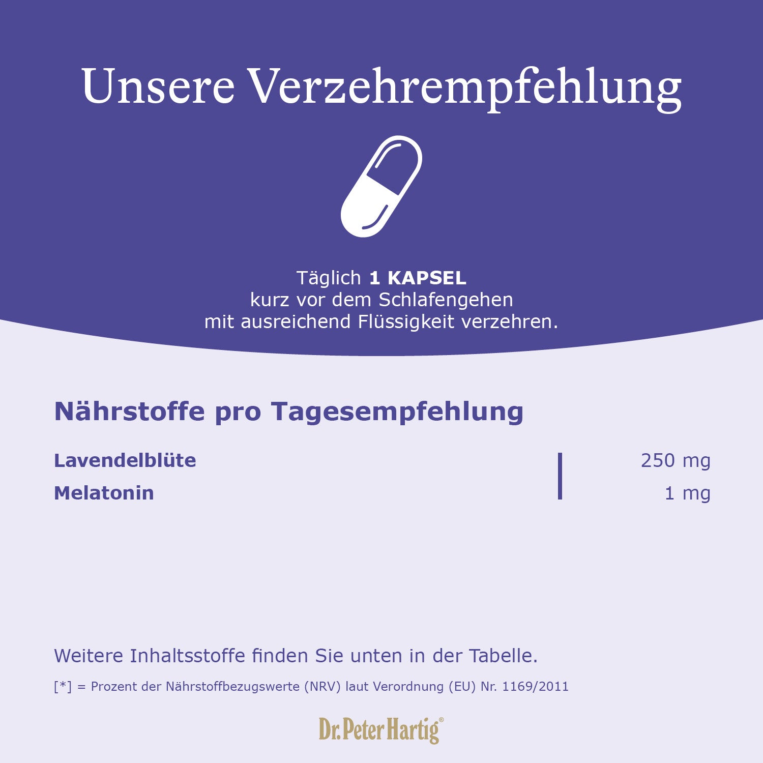 Schlaf-Set Ermäßigte Mehrwertsteuer Dr. Peter Hartig