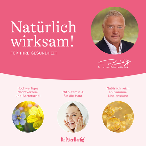 Nachtkerzenöl Kapseln Ermäßigte Mehrwertsteuer Dr. Peter Hartig