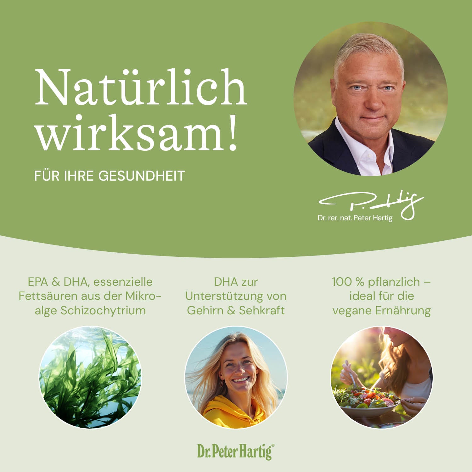 Omega 3 Algenöl Dr. Peter Hartig