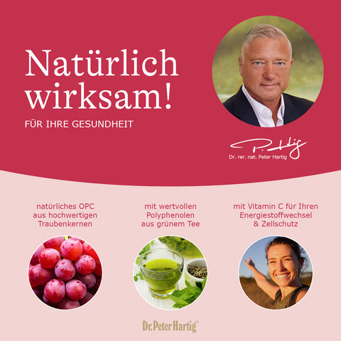 OPC Trauben Power Kapseln Ermäßigte Mehrwertsteuer Dr. Peter Hartig