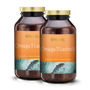 Omega 3 Lachsöl - 2er Pack