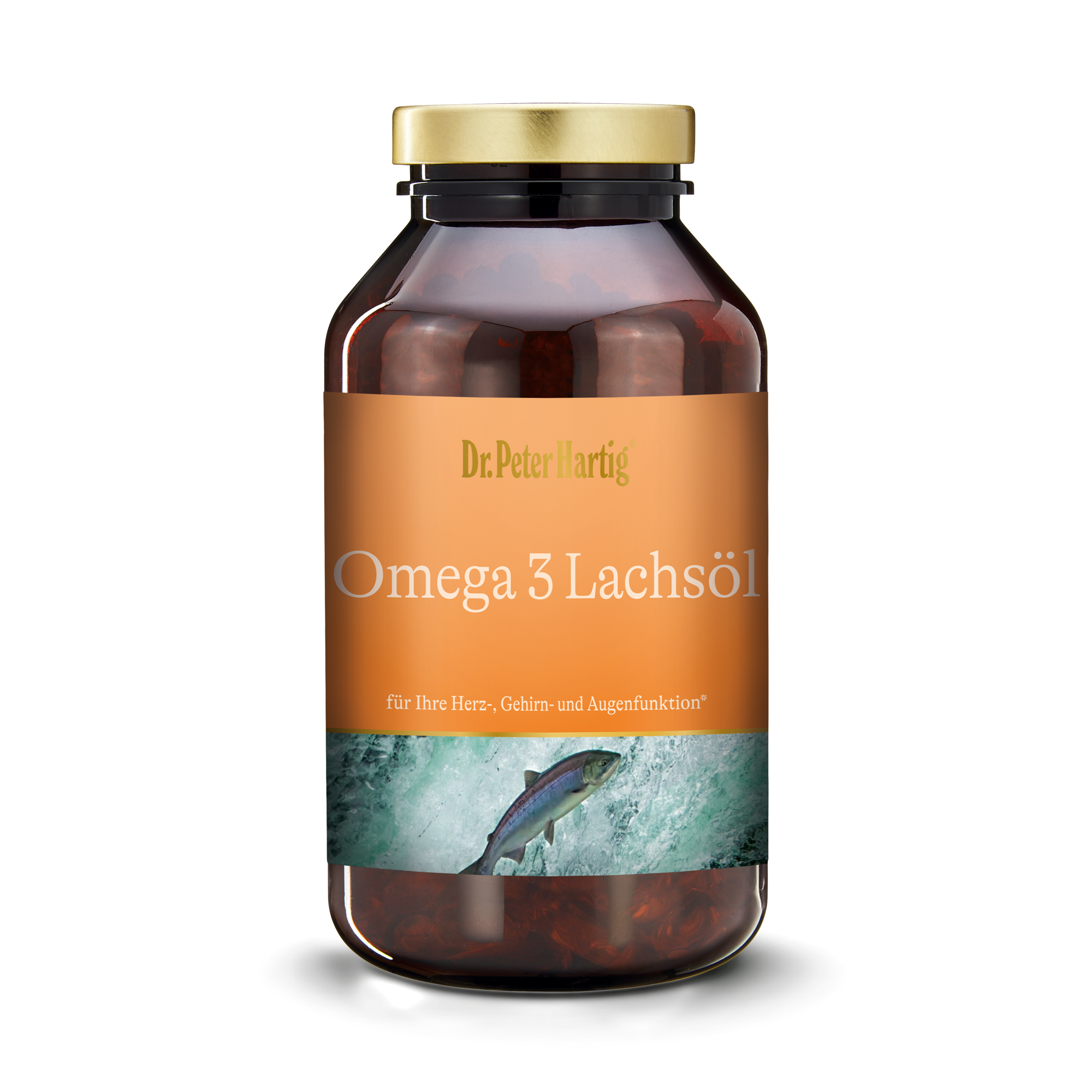 Omega 3 Lachsöl Ermäßigte Mehrwertsteuer Dr. Peter Hartig 250 Kapseln