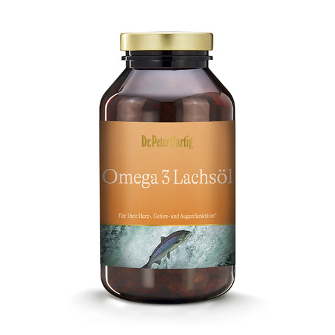 Omega 3 Lachsöl Ermäßigte Mehrwertsteuer Dr. Peter Hartig 250 Kapseln