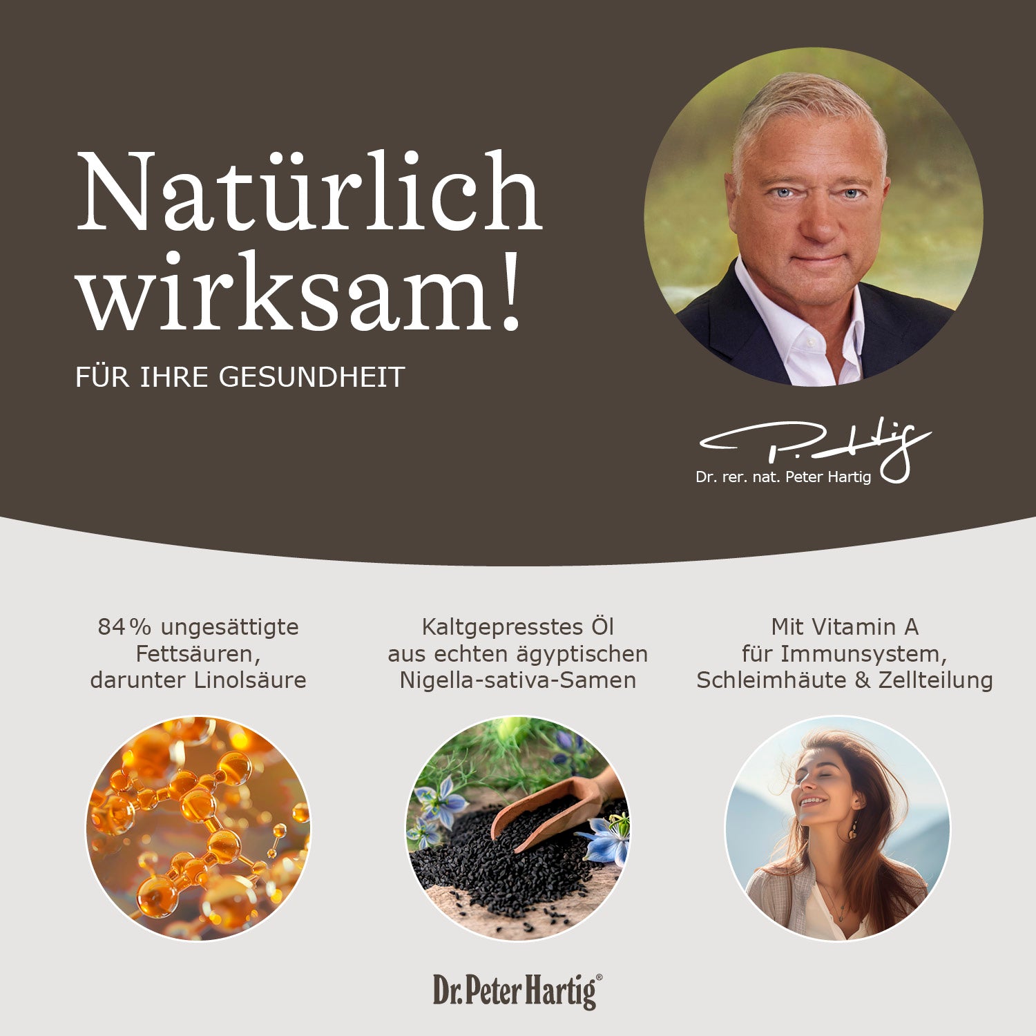 Schwarzkümmelöl Ermäßigte Mehrwertsteuer Dr. Peter Hartig
