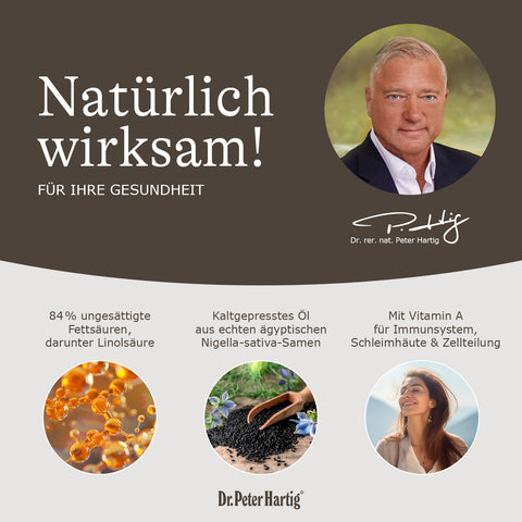 Schwarzkümmelöl Ermäßigte Mehrwertsteuer Dr. Peter Hartig