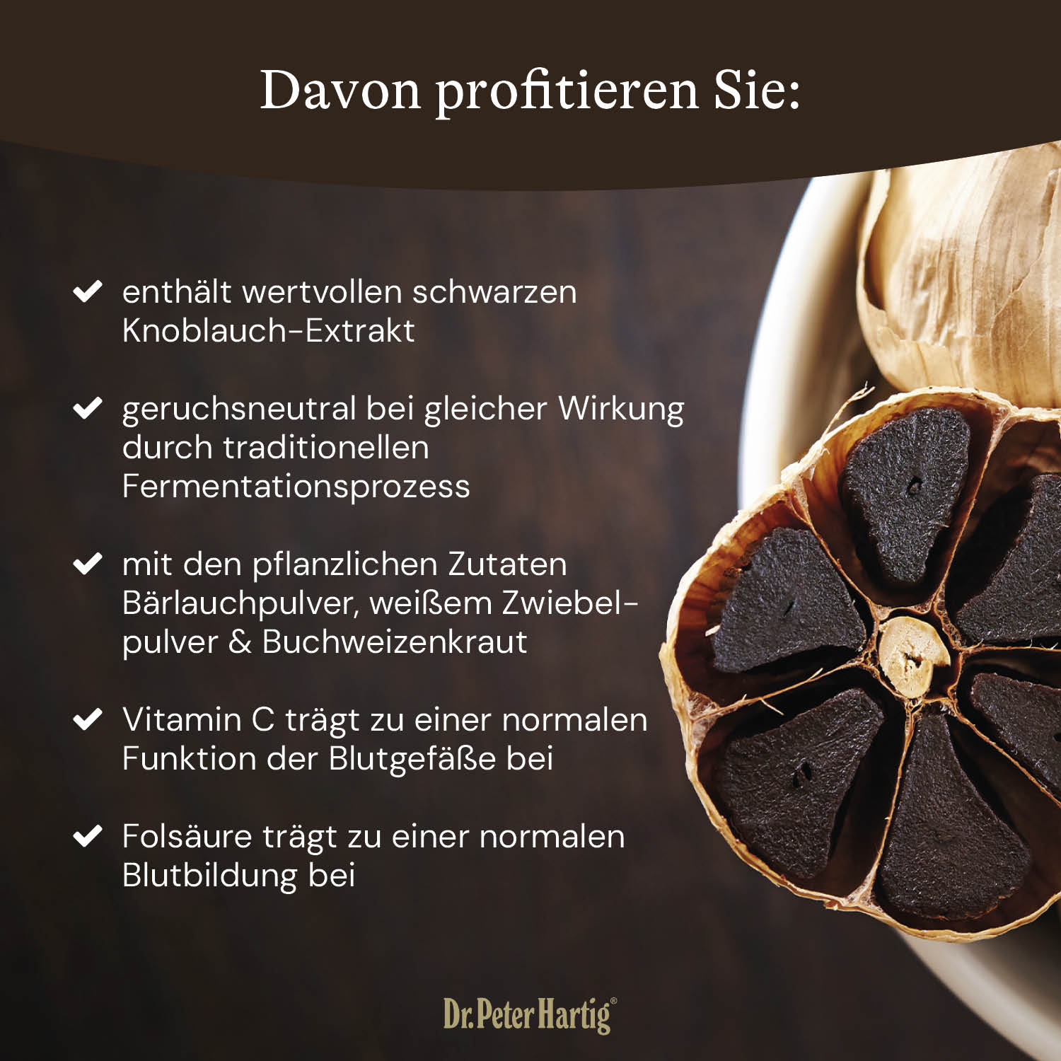 Schwarzer Knoblauch Ermäßigte Mehrwertsteuer Dr. Peter Hartig