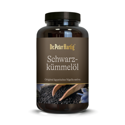 Schwarzkümmelöl Ermäßigte Mehrwertsteuer Dr. Peter Hartig 500 Kapsel