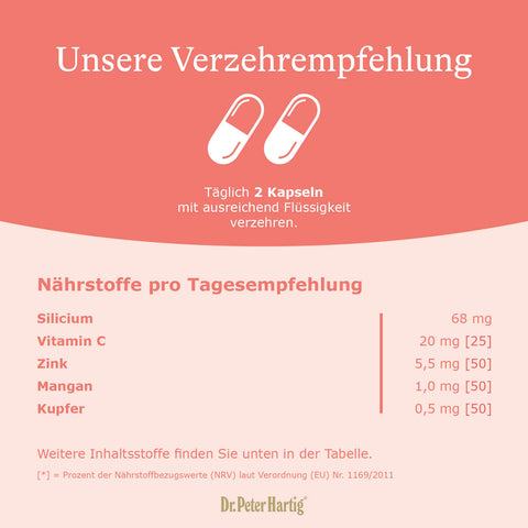 Silicium Mangan Bambus Ermäßigte Mehrwertsteuer Dr. Peter Hartig