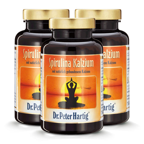 Spirulina Kalzium Ermäßigte Mehrwertsteuer Dr. Peter Hartig Dreierpack