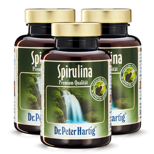 Spirulina Premium Pulver - 3er Pack