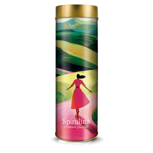 Spirulina Premium Ermäßigte Mehrwertsteuer Dr. Peter Hartig 3600 Presslinge Schmuckdose