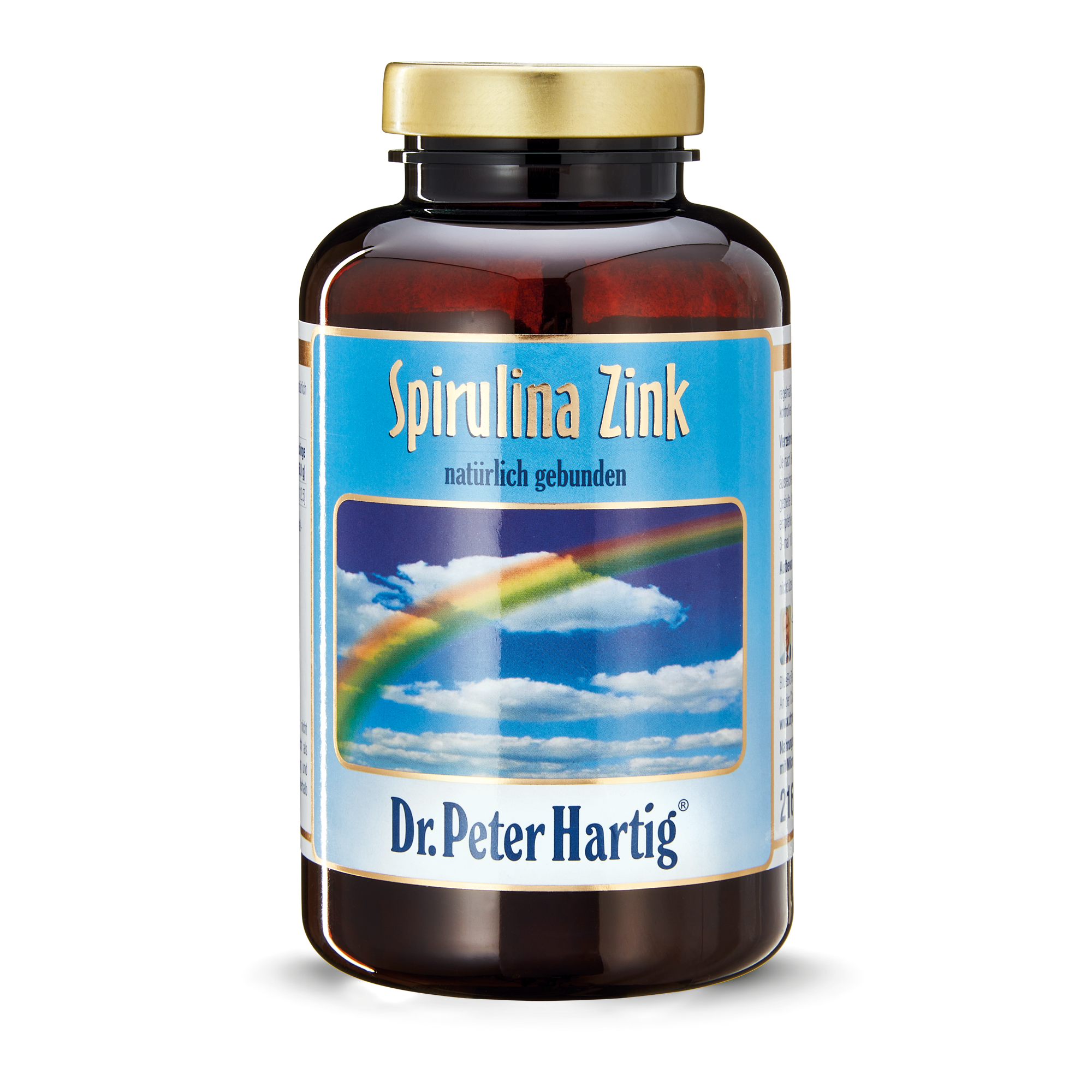 Spirulina Zink Ermäßigte Mehrwertsteuer Dr. Peter Hartig 1.080 Presslinge - klassisches Design