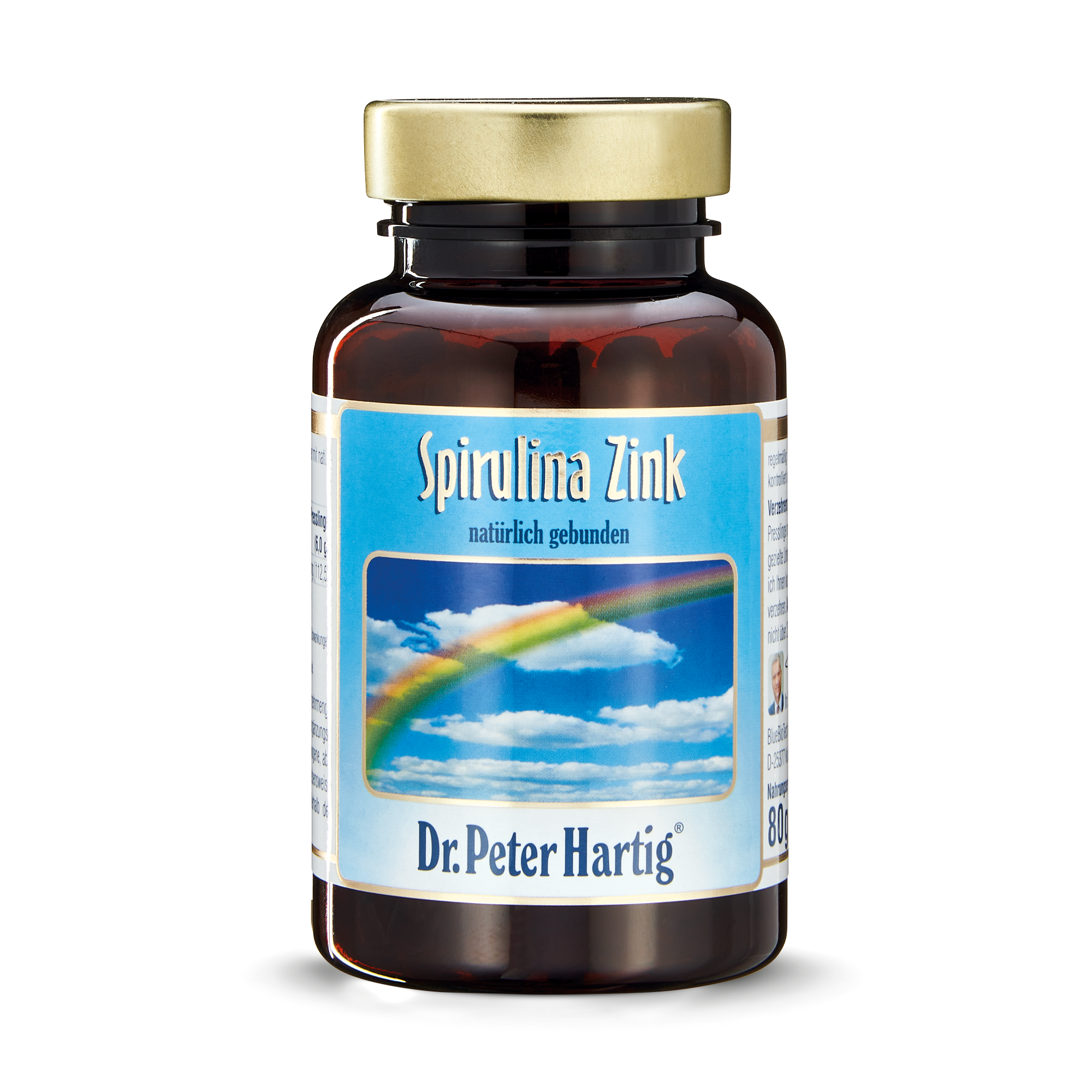 Spirulina Zink Ermäßigte Mehrwertsteuer Dr. Peter Hartig 400 Presslinge- klassisches Design