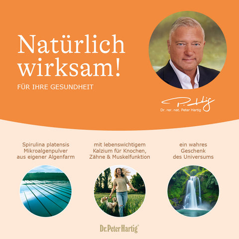 Spirulina Kalzium Ermäßigte Mehrwertsteuer Dr. Peter Hartig