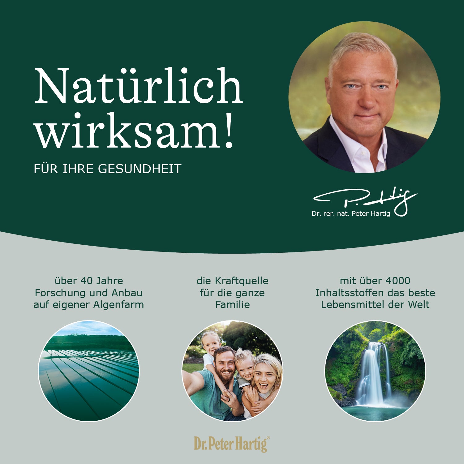 Spirulina Premium Ermäßigte Mehrwertsteuer Dr. Peter Hartig
