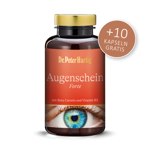 Augenschein Forte Ermäßigte Mehrwertsteuer Dr. Peter Hartig 120 + 10 Kapseln