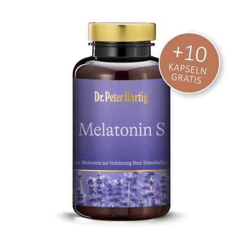 Melatonin S Ermäßigte Mehrwertsteuer Dr. Peter Hartig 120 + 10 Kapseln